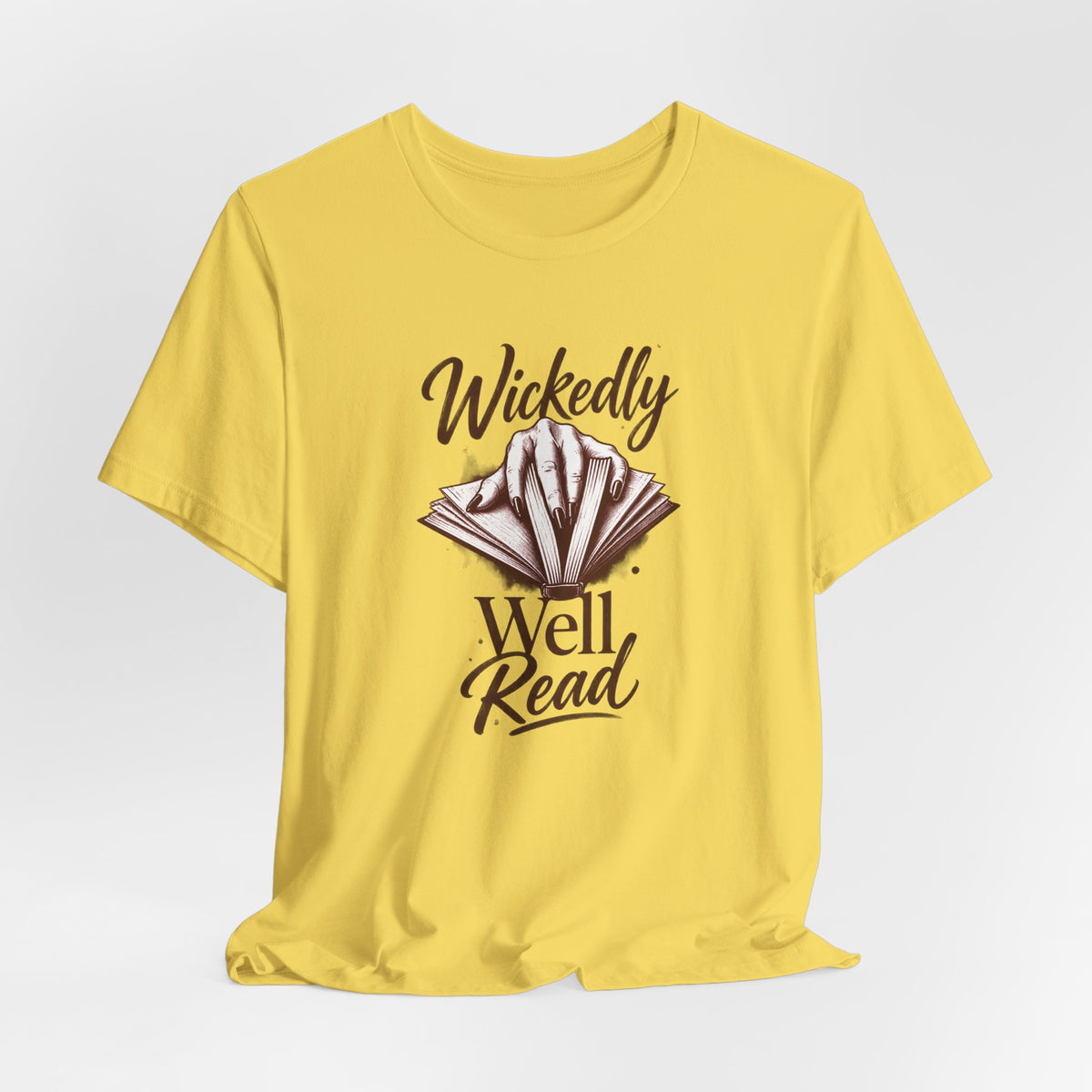 Gothic Hand Opening Book - Dark Romance Reader T-Shirt