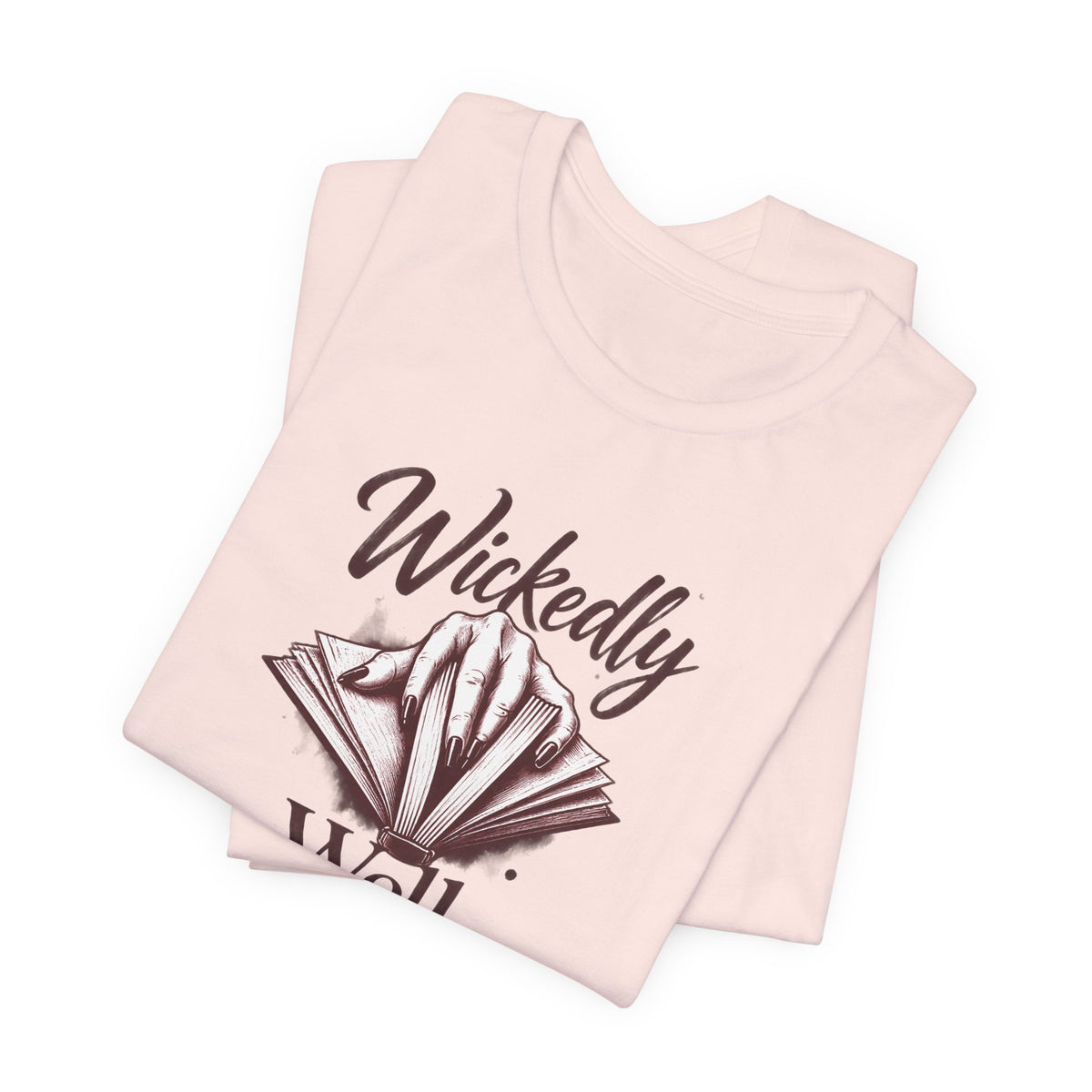 Gothic Hand Opening Book - Dark Romance Reader T-Shirt