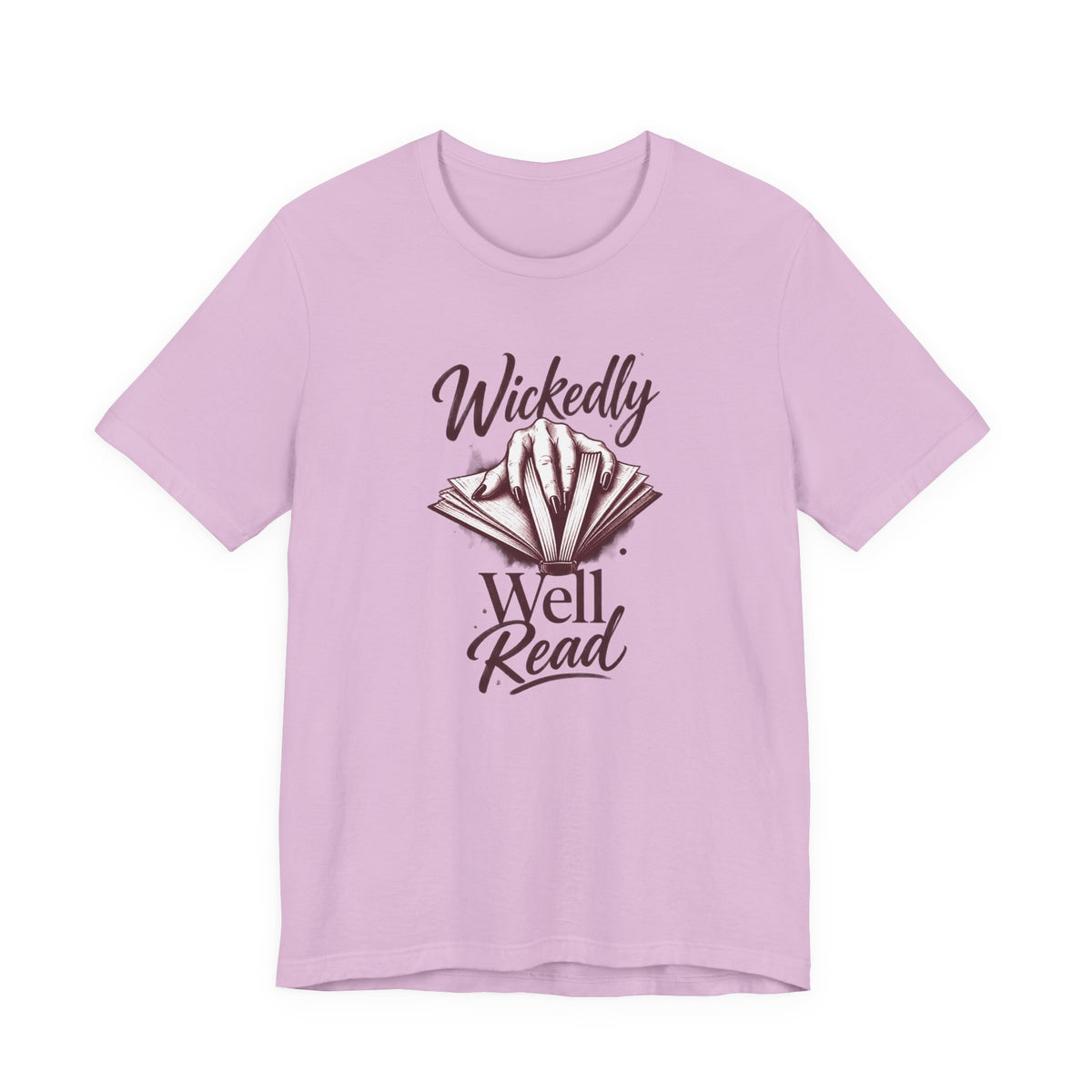 Gothic Hand Opening Book - Dark Romance Reader T-Shirt