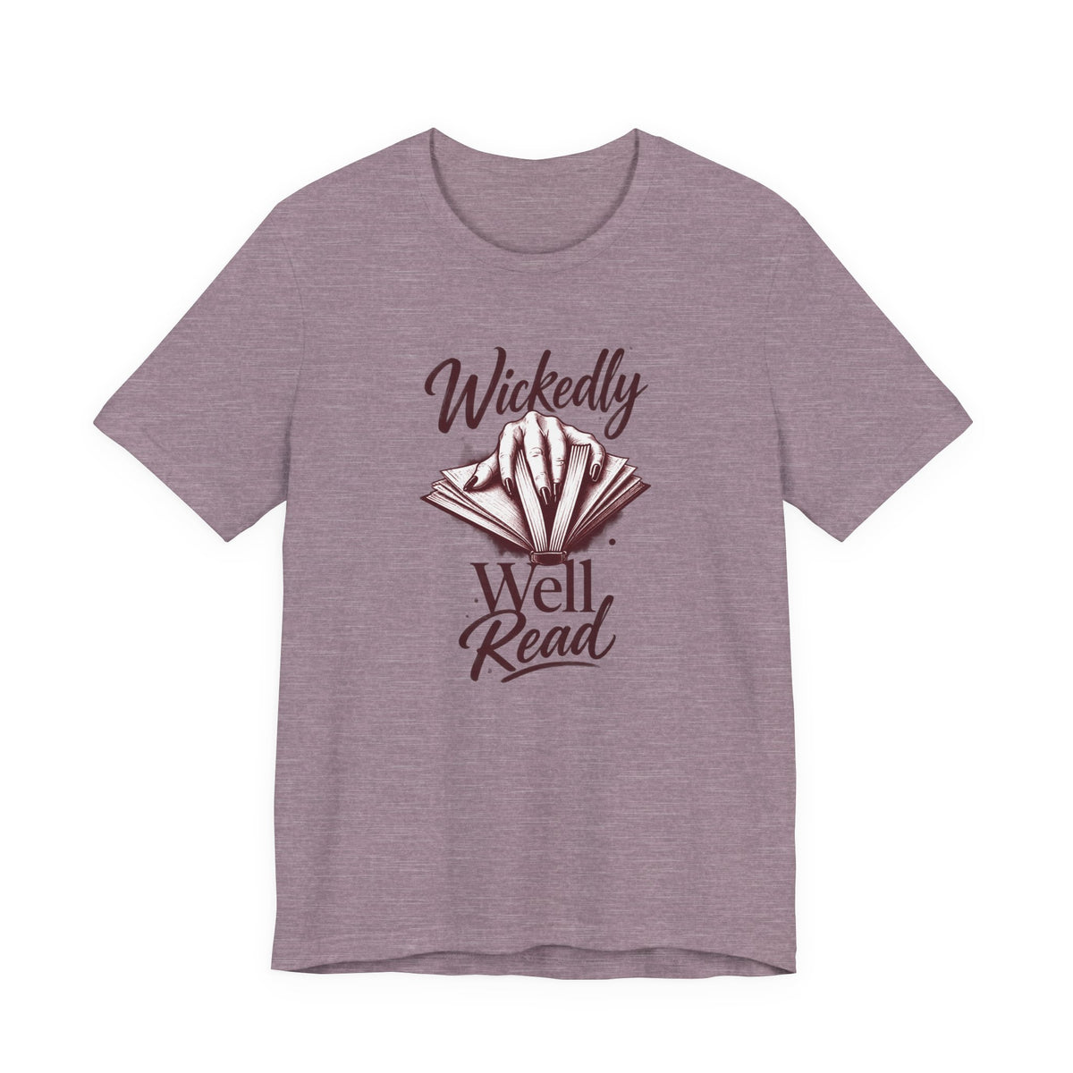 Gothic Hand Opening Book - Dark Romance Reader T-Shirt