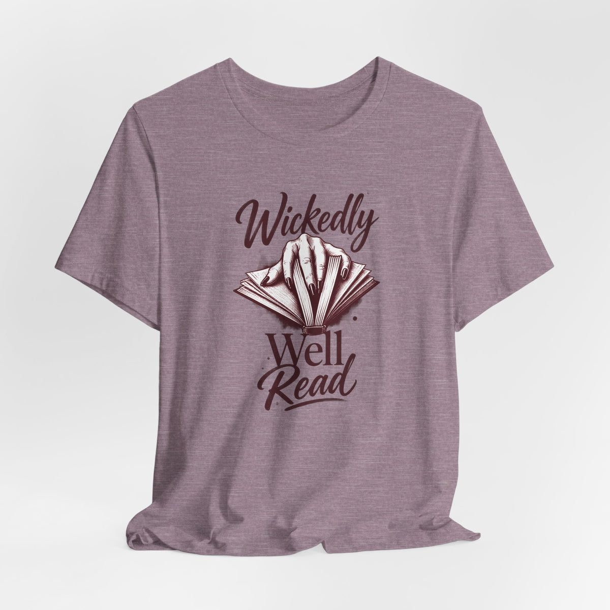 Gothic Hand Opening Book - Dark Romance Reader T-Shirt