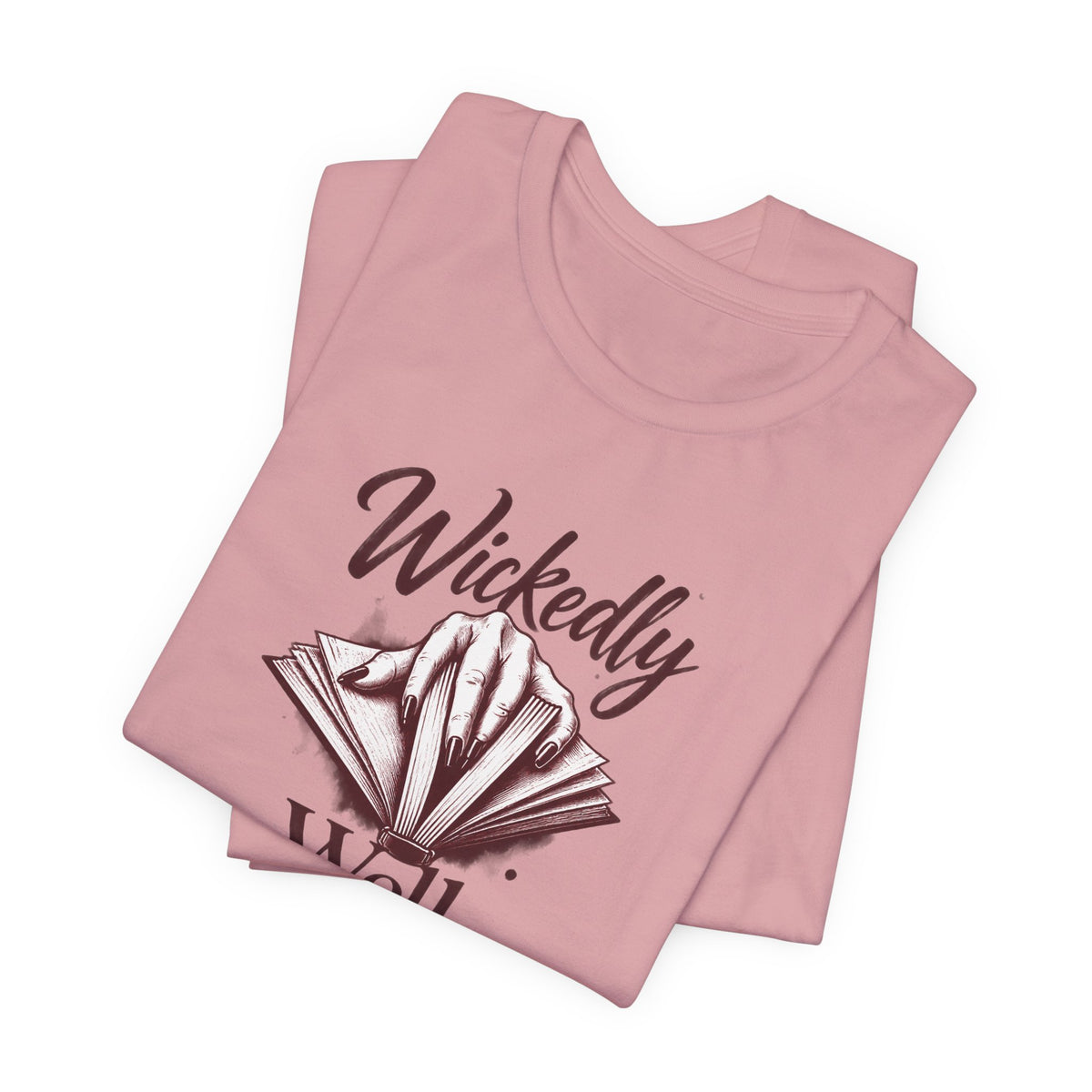 Gothic Hand Opening Book - Dark Romance Reader T-Shirt