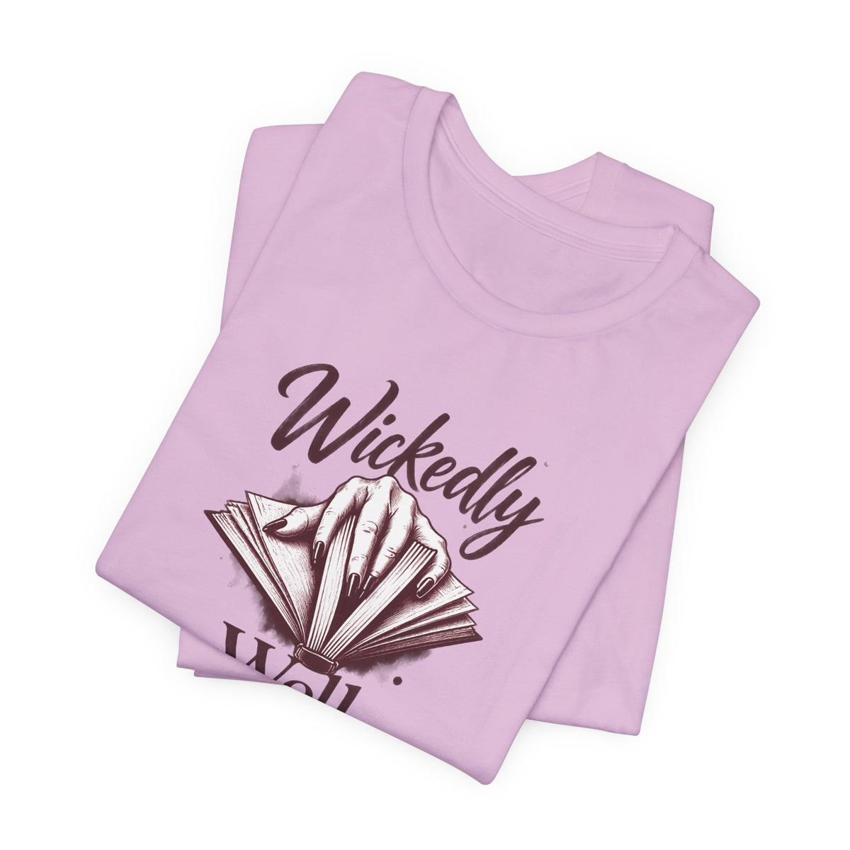 Gothic Hand Opening Book - Dark Romance Reader T-Shirt