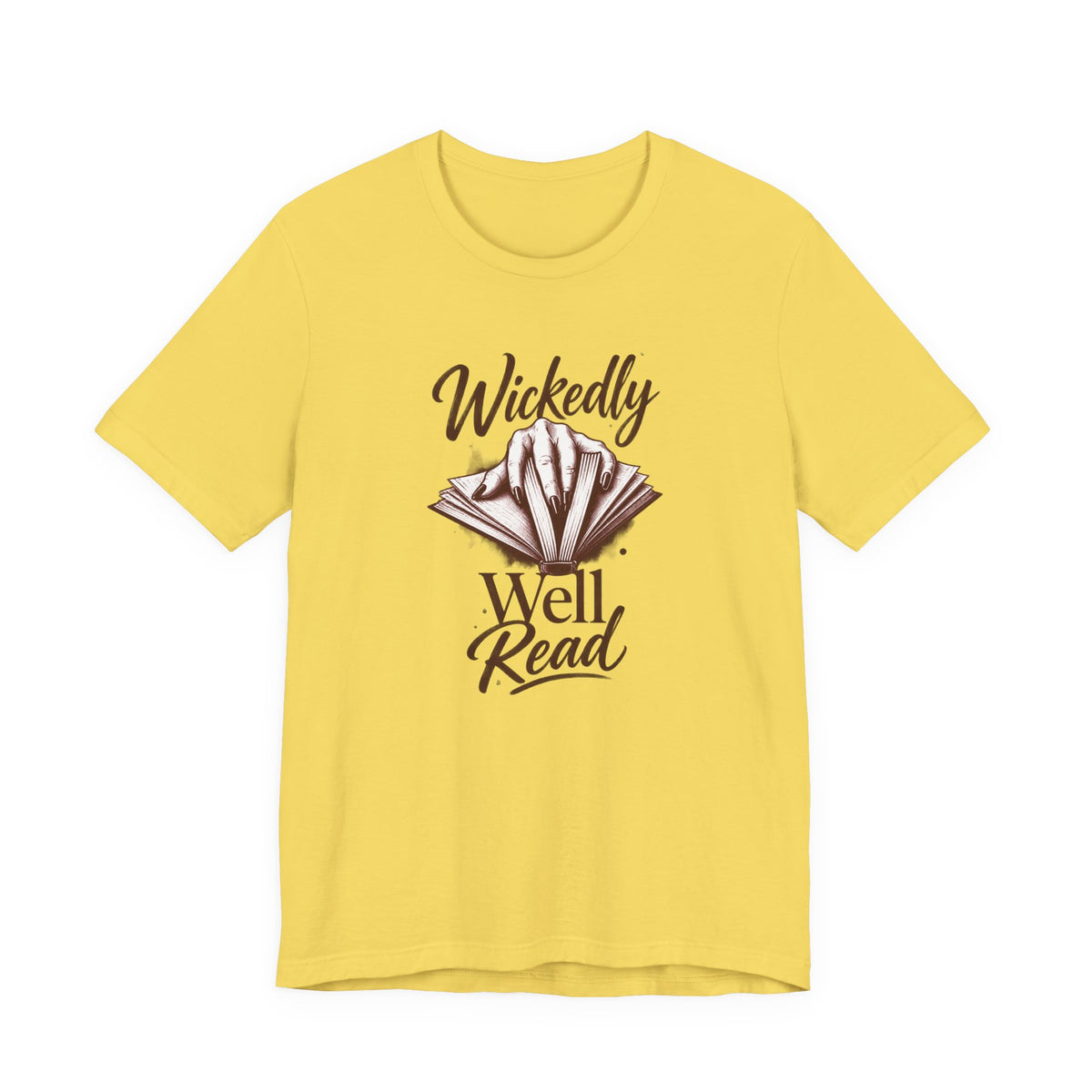 Gothic Hand Opening Book - Dark Romance Reader T-Shirt