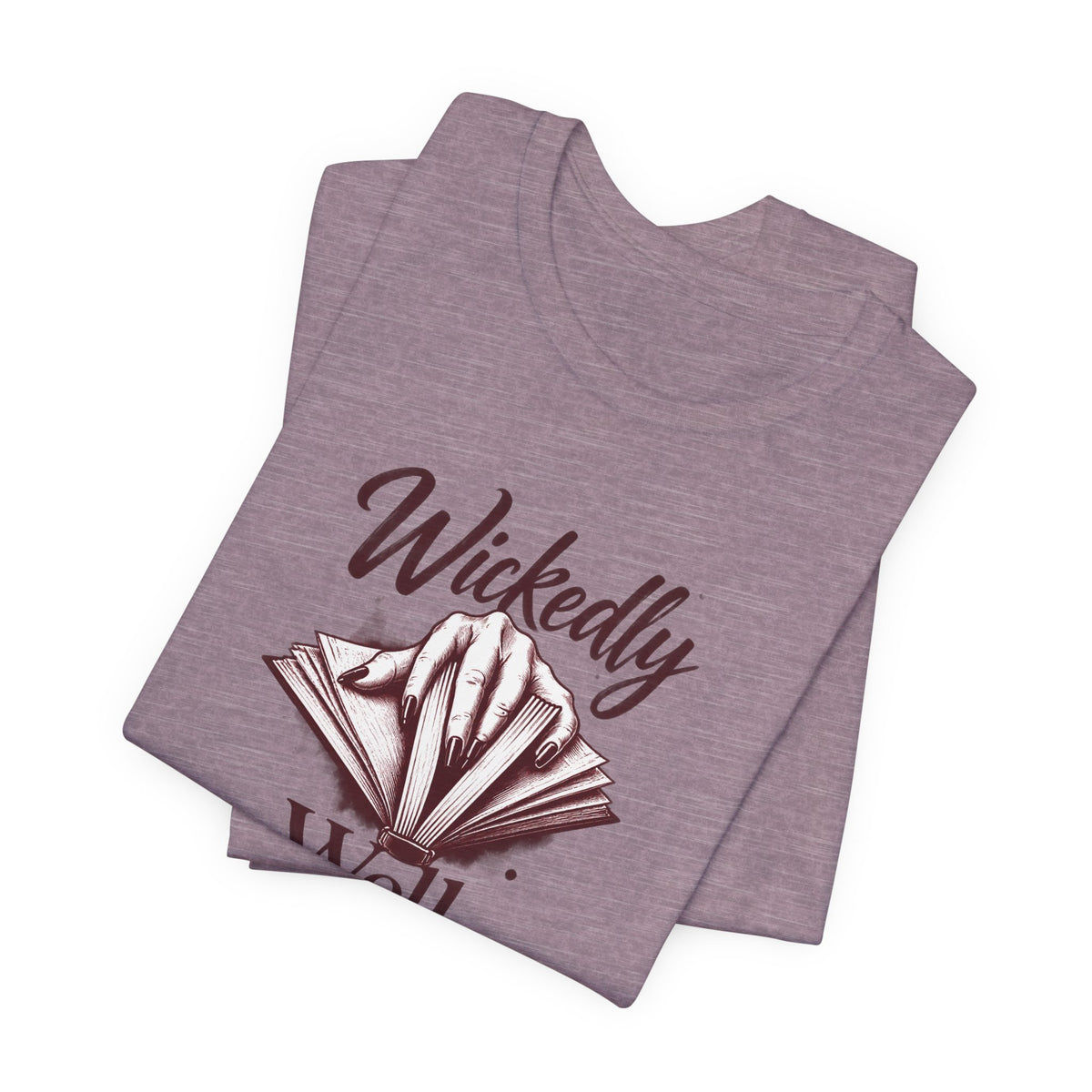 Gothic Hand Opening Book - Dark Romance Reader T-Shirt